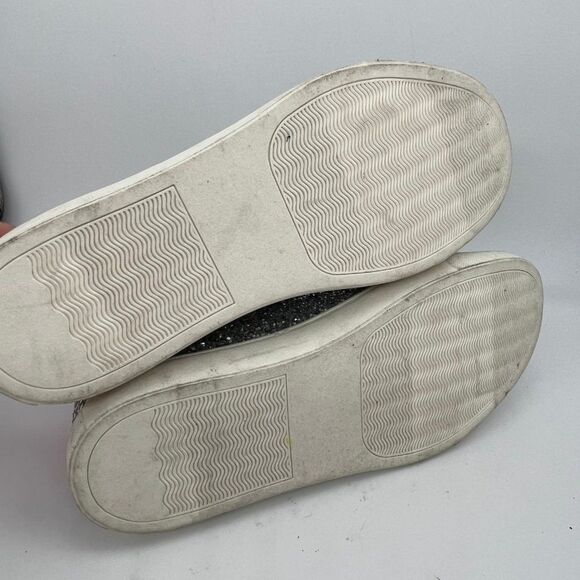 Torrid Gray, Silver & Pink Sequin Sneakers - Size 8W - Picture 6 of 7